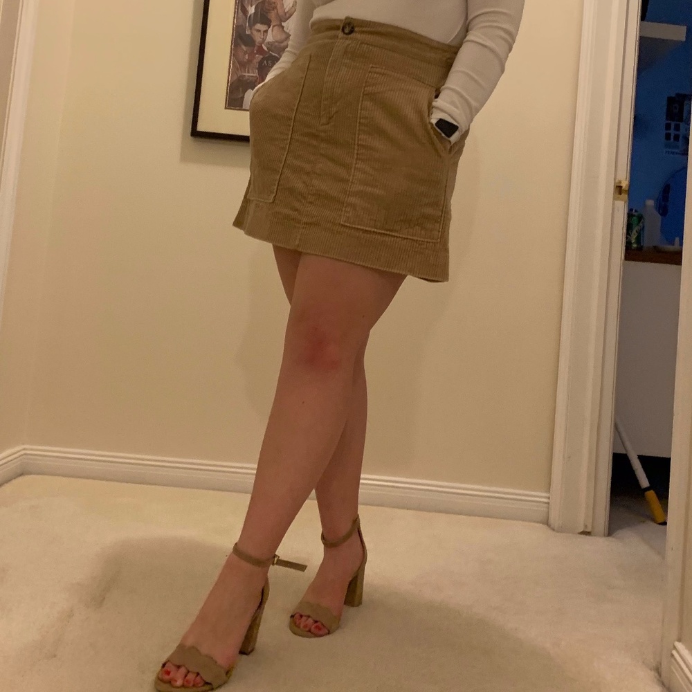 Corduroy Skirt